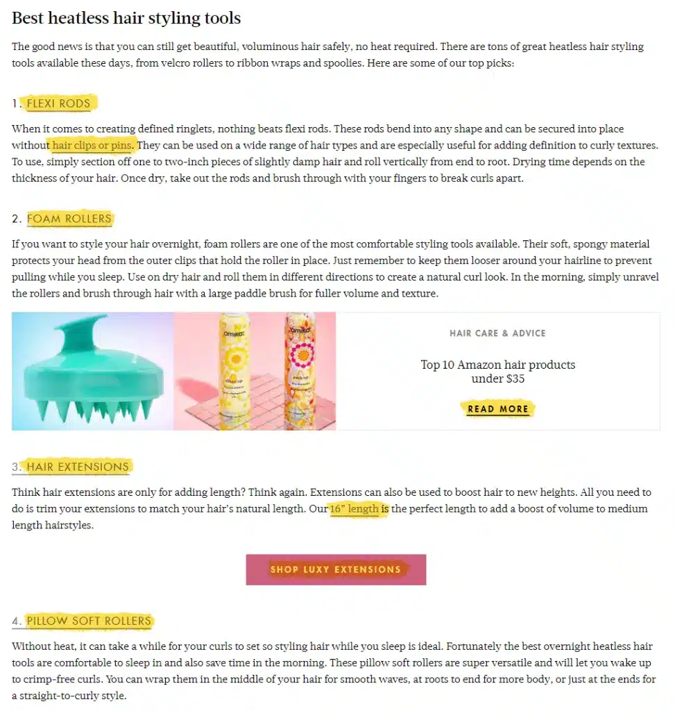 Shopify SEO checklist for optimizing internal linking structure.