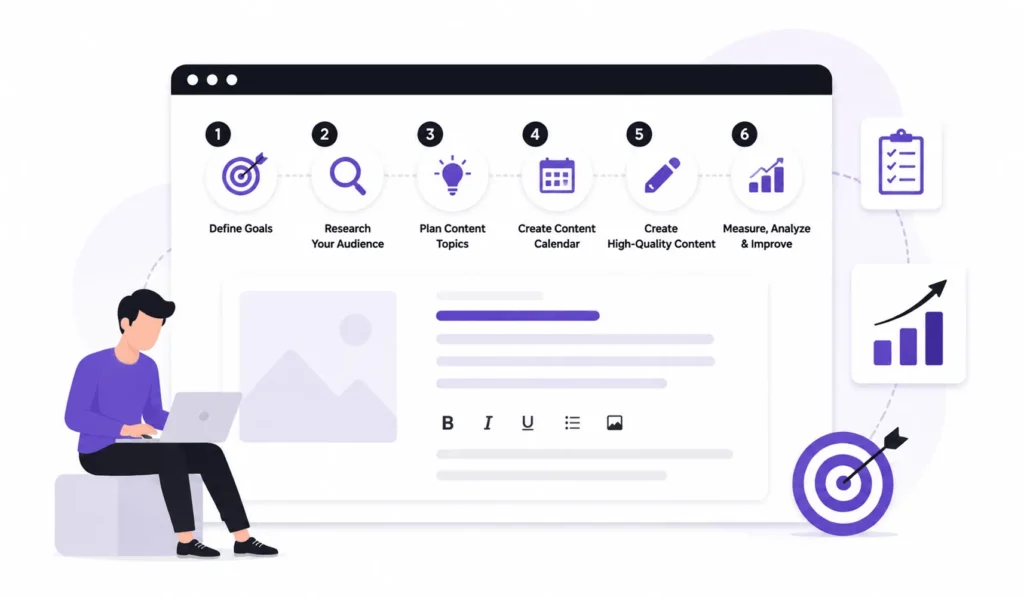 A Step-by-Step Guide to Creating a Content Writing Strategy