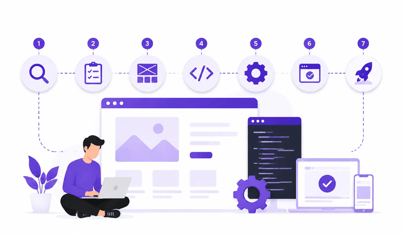 What Are the Steps of Website Development From Start to Finish