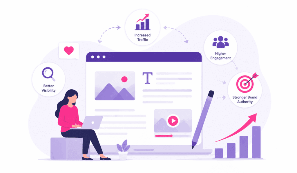 Why Website Content Creation is Key to Increasing Traffic and Engagement