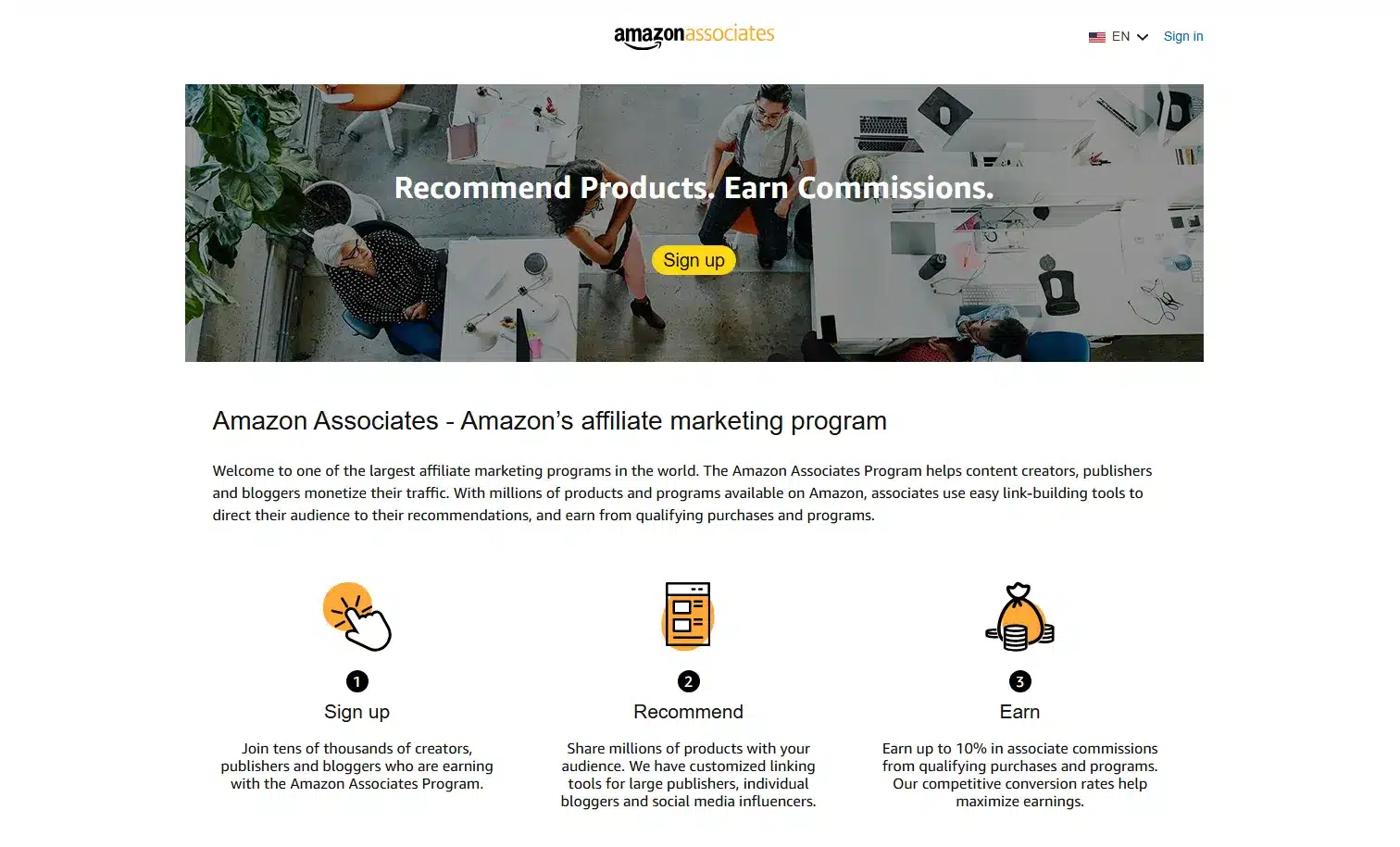 affiliate websites
