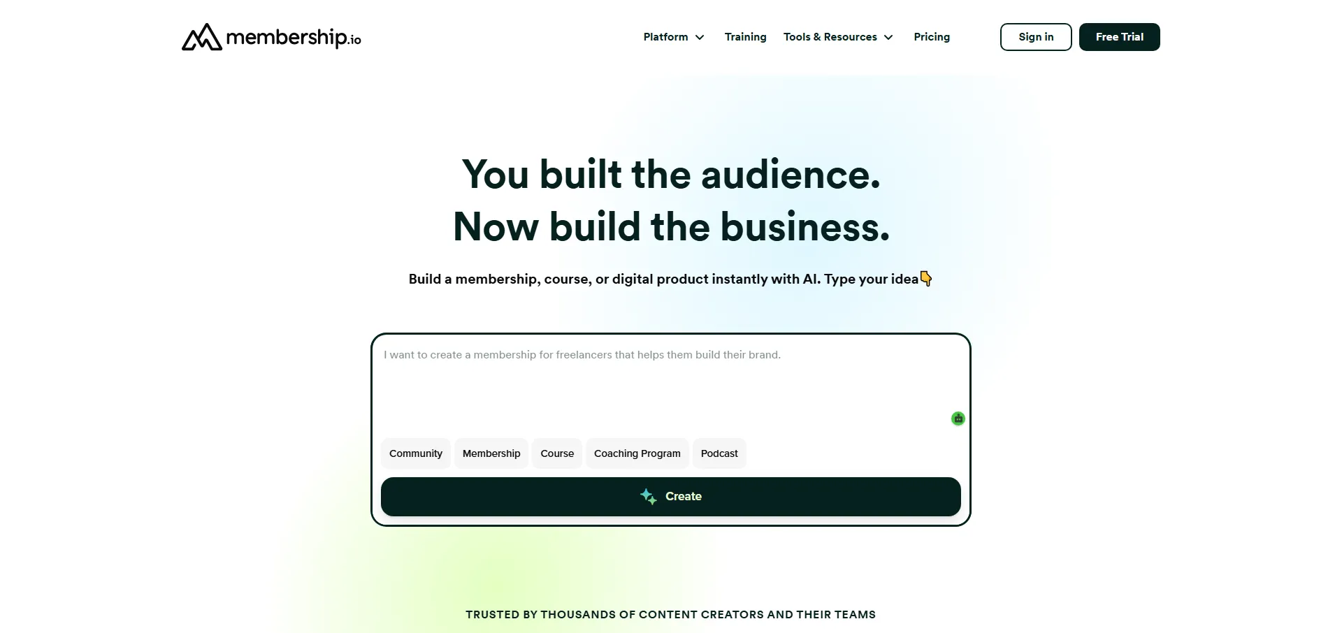 membership websites