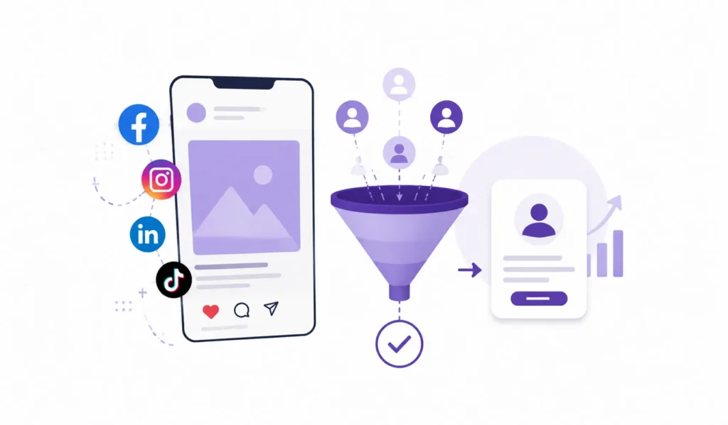 what is social media lead generation and how does it work